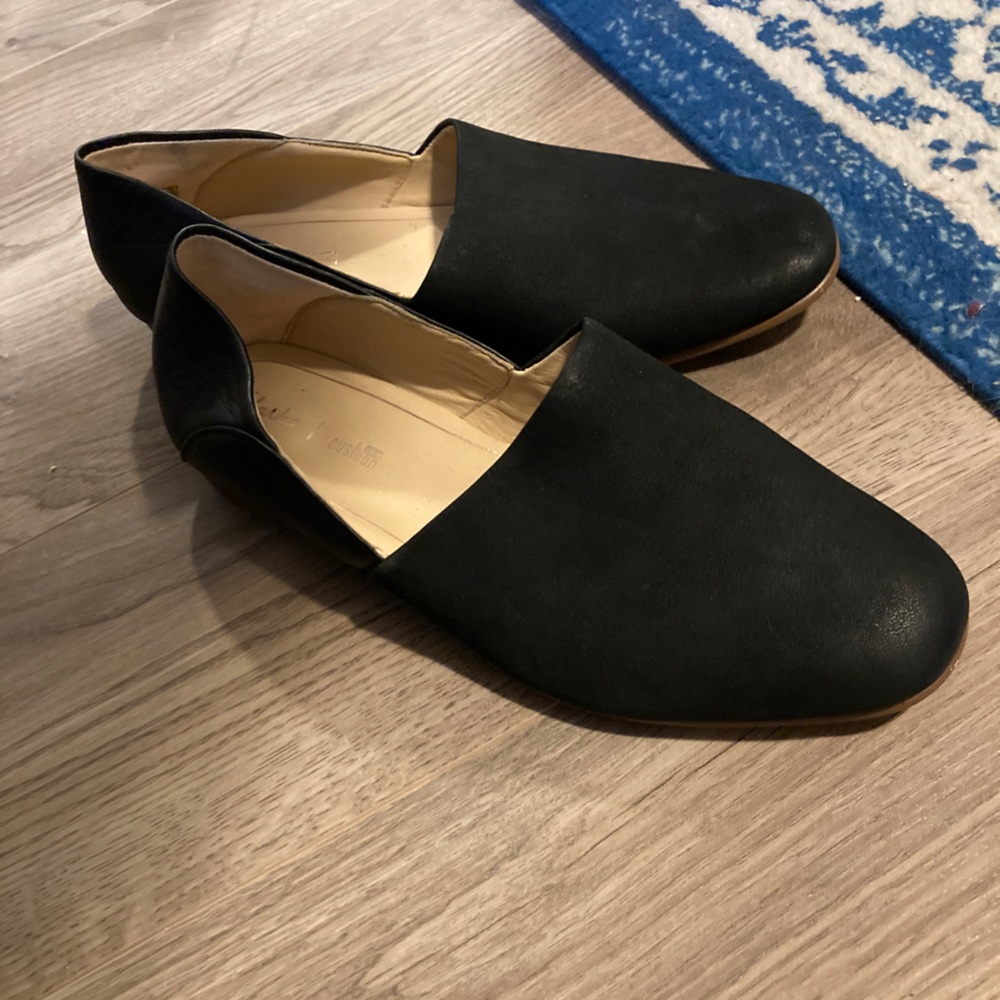 Clarks CushionPlus Loafers, Black size 8.5 Wide